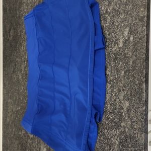 Lululemon pace rival skirt skort sz 12 regular length, blazer blue